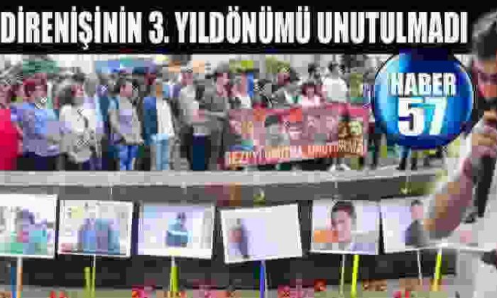 Sinop’Ta Gezi Direnişinin 3. Yıldönümü Unutulmadı