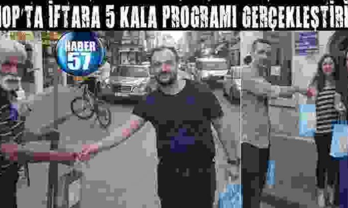 Sinop’Ta İftara 5 Kala Programı Gerçekleşti
