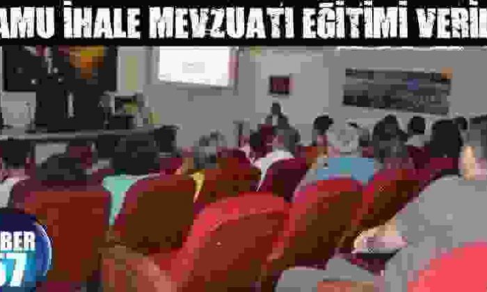 Sinop’Ta Kamu İhale Mevzuatı Eğitimi Verildi