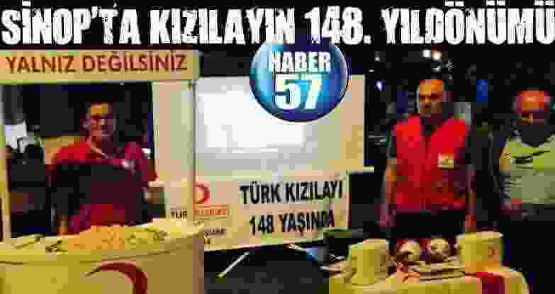 Sinop’Ta Kızılayın 148. Yıldönümü