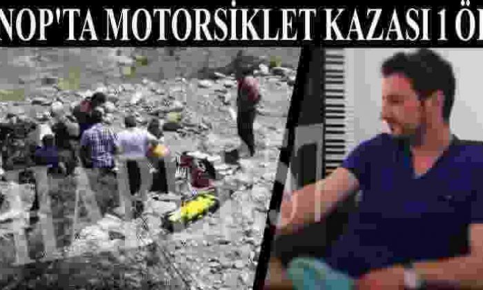 Sinop’ta Motorsiklet Kazası 1 Ölü