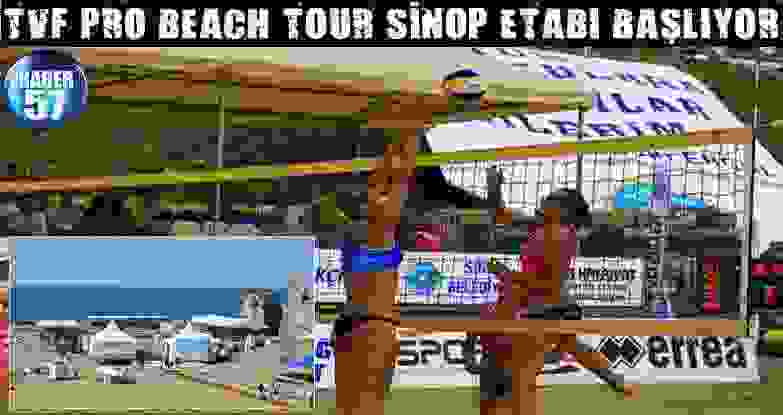 Tvf Pro Beach Tour Sinop Etabı Başlıyor