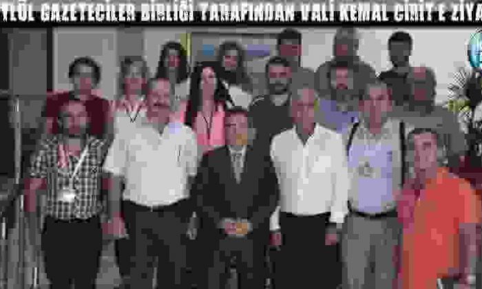 15 Eylül Gazeteciler Birliği Tarafından Vali Kemal Cirit’E Ziyaret