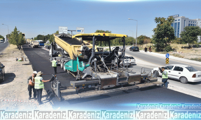 Büyükşehir’den yol ve asfalt çalışması