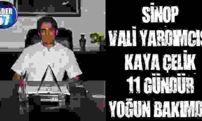Cuntacıların Tehdit Ettiği Sinop Vali Yardımcısı Kaya Çelik 11 Gündür Yoğun Bakımda