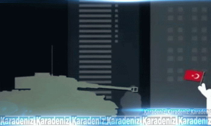 Darbeyi anlatan animasyon beğenildi!