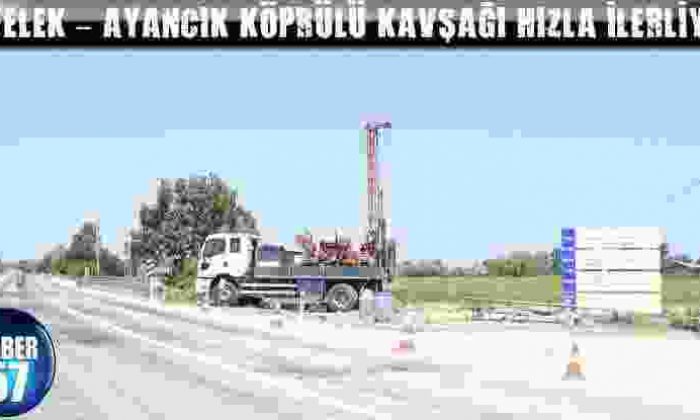 Erfelek – Ayancık Köprülü Kavşağı Hızla İlerliyor