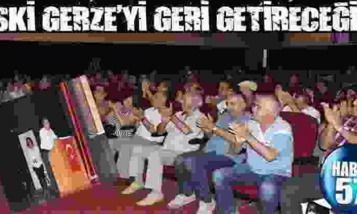Gerze Belediye Başkanı Osman  Belovacıklı;eski Gerze’Yi Geri Getireceğim…