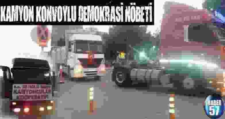 Kamyon Konvoylu Demokrasi Nöbeti