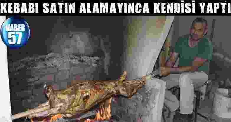 Kebabı Satın Alamayınca Kendisi Yaptı