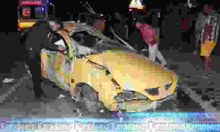 Otomobil takla attı: 1 Ölü!