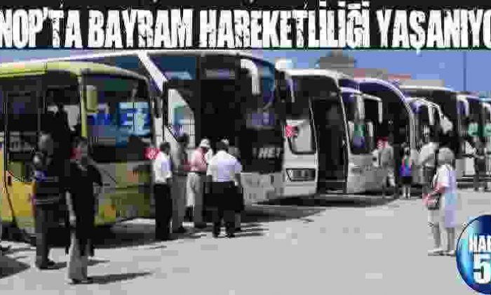 Sinop’Ta Bayram Hareketliliği Yaşanıyor