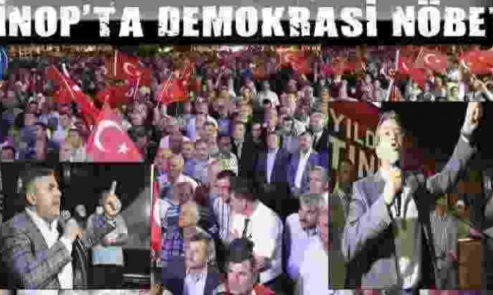 Sinop’Ta Demokrasi Nöbeti