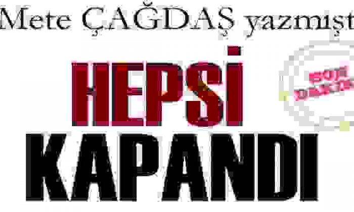 Su bile yok hiç birine (!)