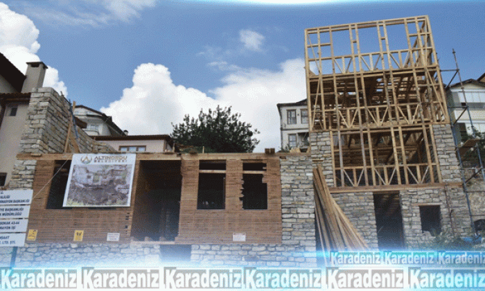 Tarihi evler restore ediliyor