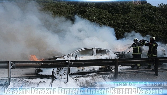 TEM’de zincirleme trafik kazası: 3 yaralı