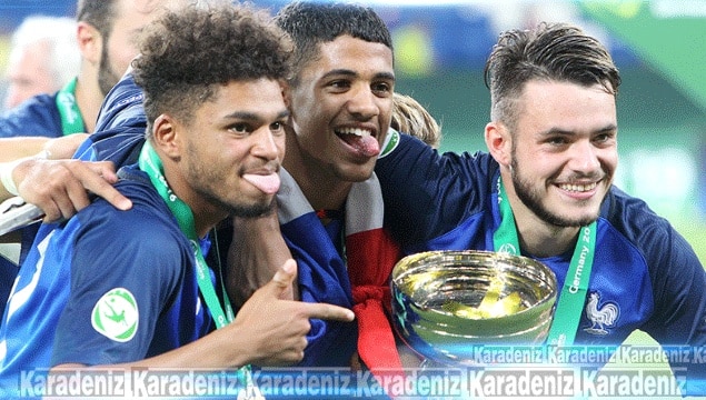 U19 Avrupa Şampiyonu Fransa