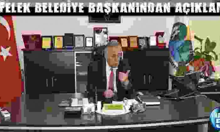 Erfelek Belediye Başkanından Açıklama