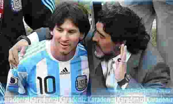 Messi’de Maradona’da olan…