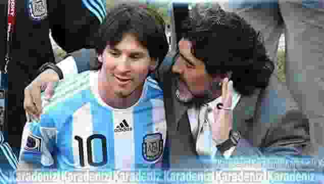 Messi’de Maradona’da olan…