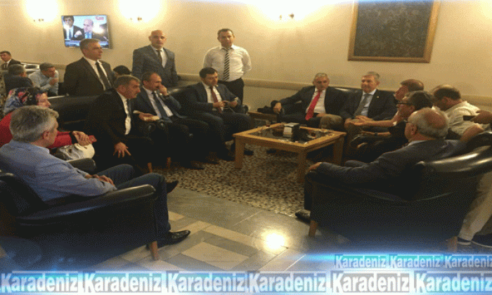 Milletvekillerine geçmiş olsun ziyaretleri