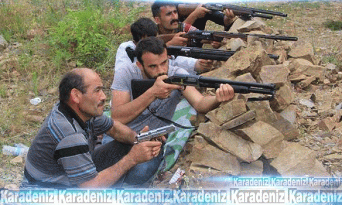 Ordu’da köylüler de terörist peşinde…