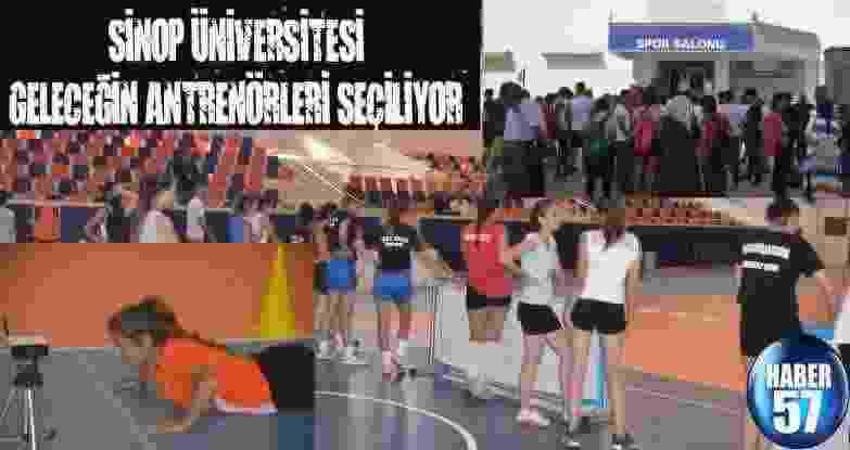 Sinop Üniversitesi Geleceğin Antrenörleri Seçiliyor