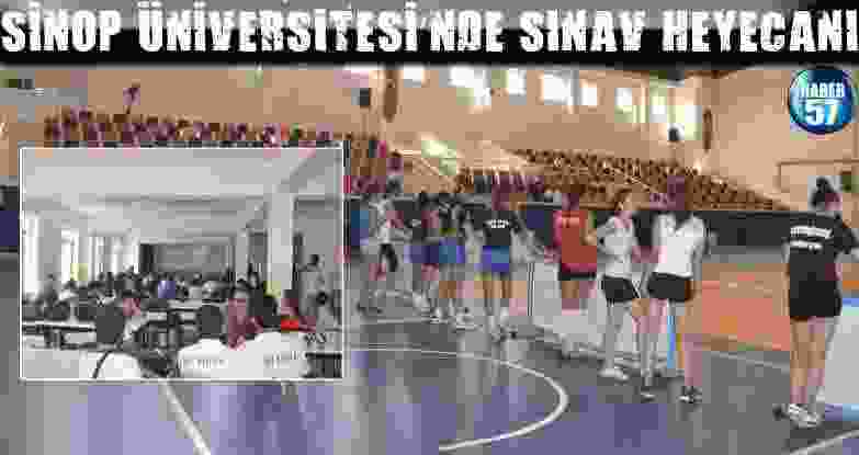 Sinop Üniversitesi’Nde Sınav Heyecanı