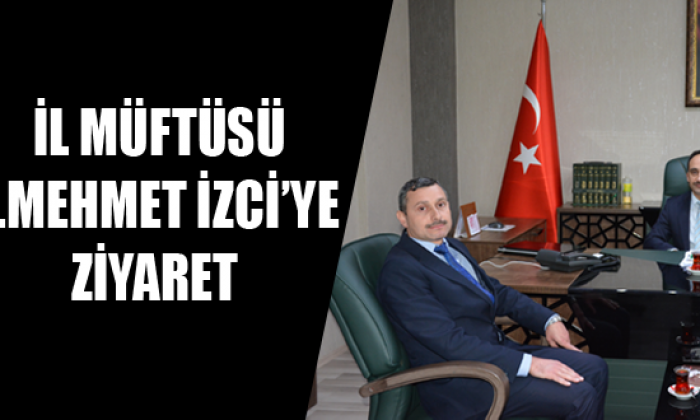 Sinop İl Halk Kütüphanesi Müdüründen İl Müftü V.İzci’ye Ziyaret