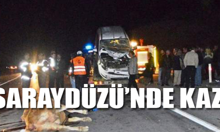 Saraydüzü’nde Kaza!