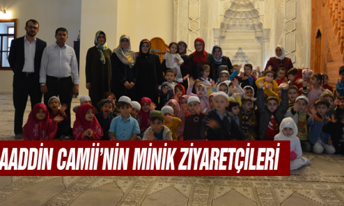Alaaddin Camii’nin Minik Ziyaretçileri