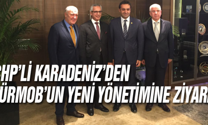 Chp’li Karadeniz’den Türmob’un Yeni Yönetimine Ziyaret