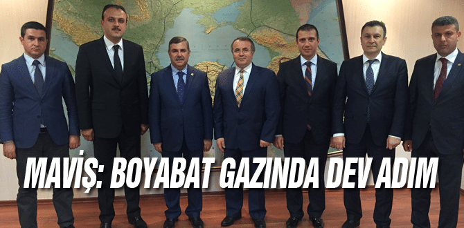 Maviş: Boyabat Gazında Dev Adım