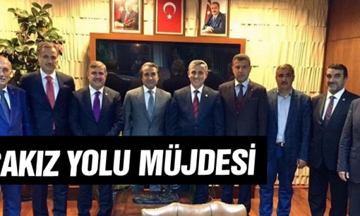 Ulaştırma Bakanımızdan Ayancıklı Hemşerilerimize Sakız Yolu Müjdesi