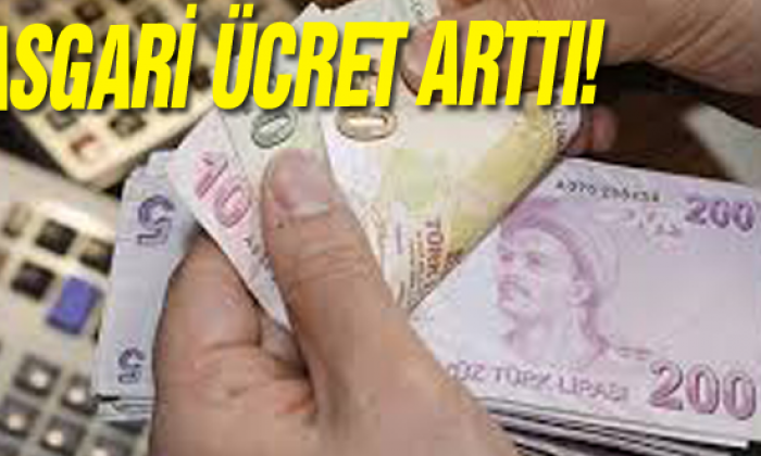 Asgari Ücrete Zam Geldi!