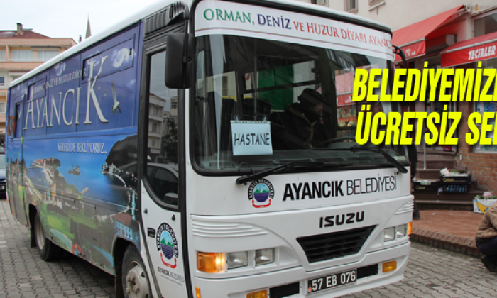 Belediyeden Yeni Hastaneye Ücretsiz Servis