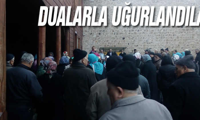 Sinop’tan Dualarla uğurlandılar