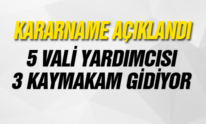 Kararname Açıklandı