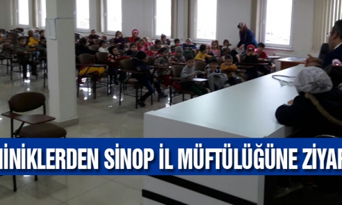 Miniklerden Sinop İl Müftülüğüne Ziyaret