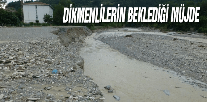 Dikmenlilerin Beklediği Müjde; Kanlıçay Islah Çalışmaları Başlıyor