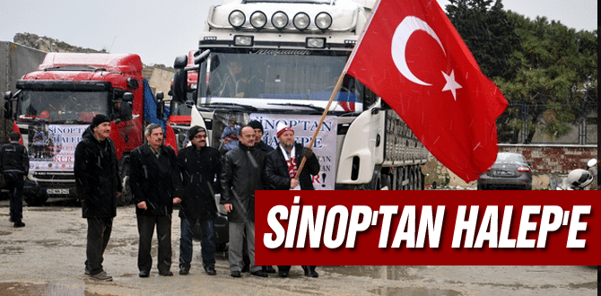 Sinop’tan Halep’e