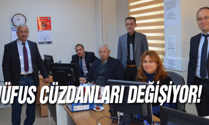 Nüfus Cüzdanları değişiyor!