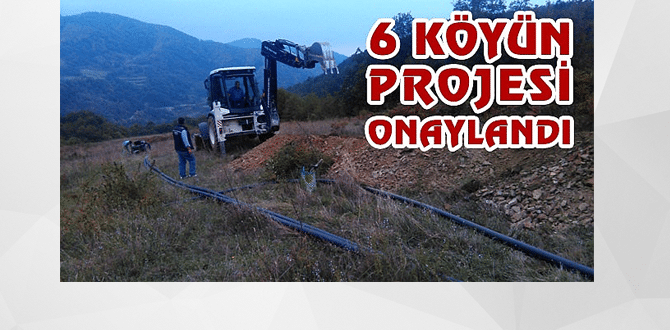 Türkeli’de köyün içme suyu projesi onaylandı