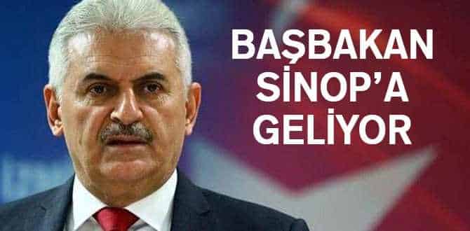 Başbakan Binali Yıldırım Sinop’a Gelecek