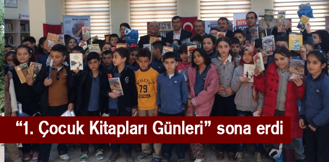 “1. Çocuk Kitapları Günleri” sona erdi