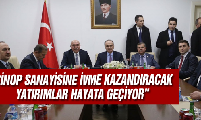 Sinop Sanayisine İvme Kazandıracak Yatırımlar Hayata Geçiyor