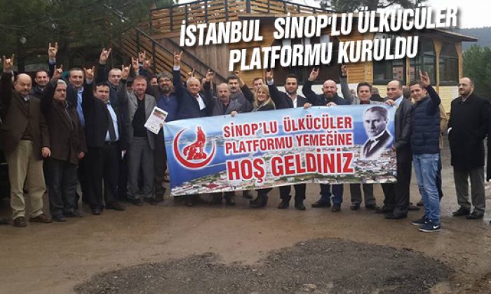İstanbul  Sinop’lu Ülkücüler Platformu Kuruldu