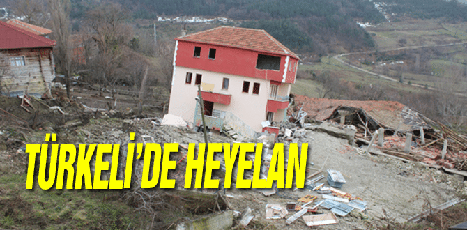 Türkeli’de Heyelan!