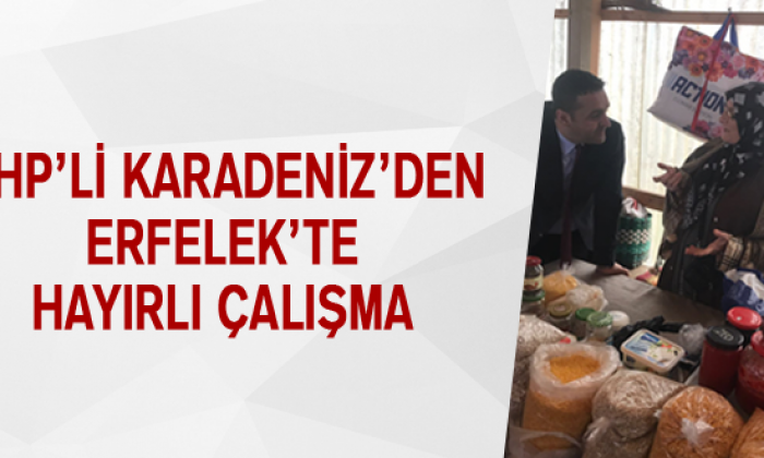 Chp’li Karadeniz’den Erfelek’te Hayırlı Çalışma