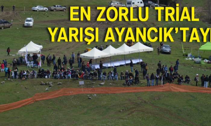 En Zorlu Trial Yarışı Ayancık’taydı